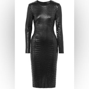 Tom Ford - Black Crocodile Dress